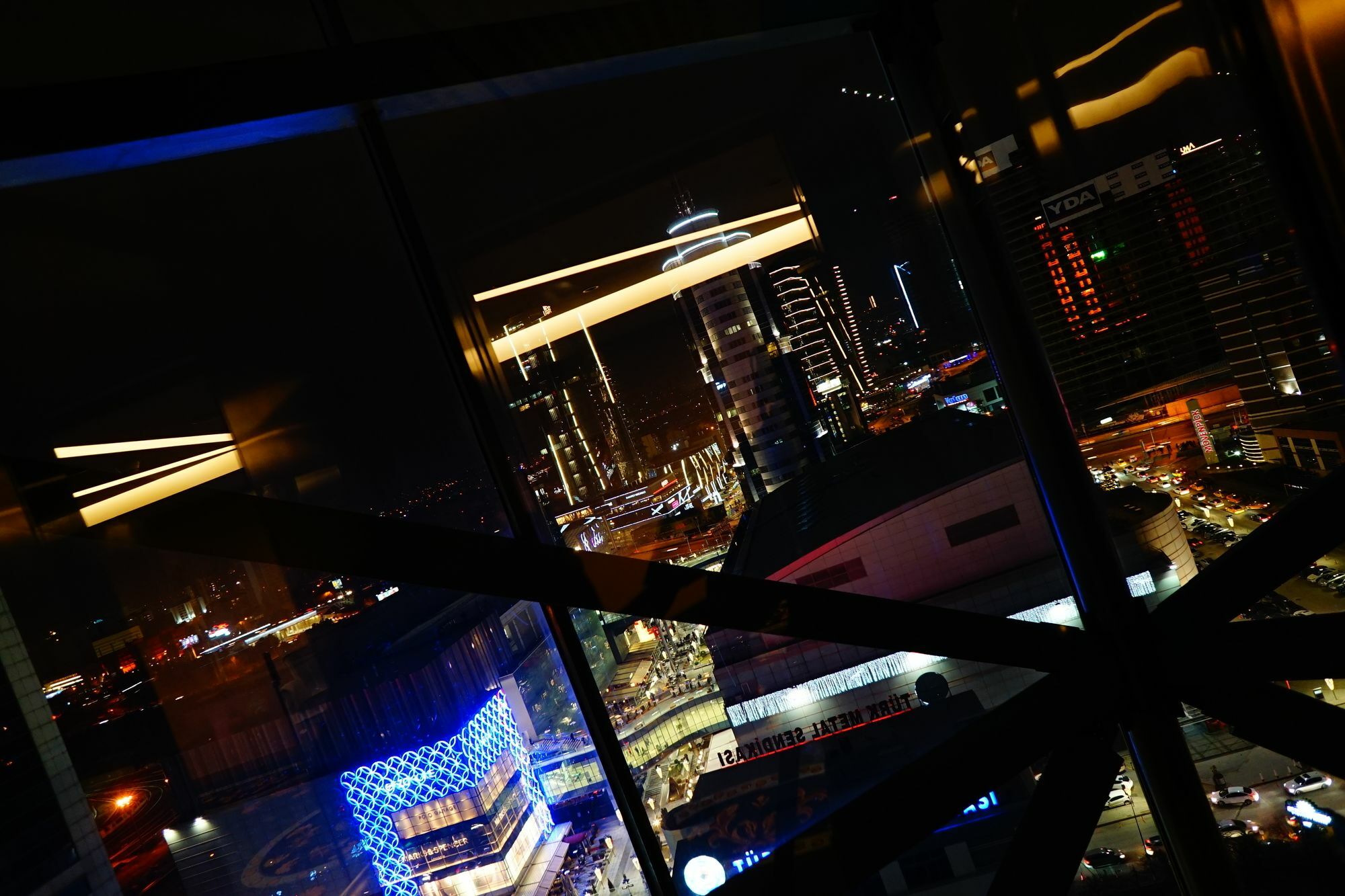 Downtown Ankara Hotel Екстериор снимка View from the observation deck
